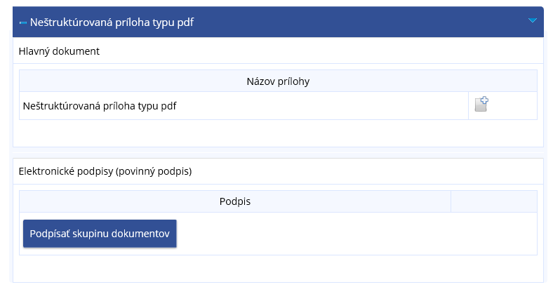 Obrázok: Sekcia prílohy Obrázok: Sekcia prílohy