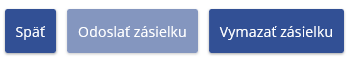 Obrázok: Tlačidlá pre odoslanie Obrázok: Tlačidlá pre odoslanie