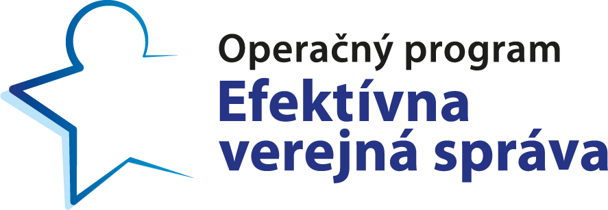 Logo Operačný programu Efektívna verejná správa